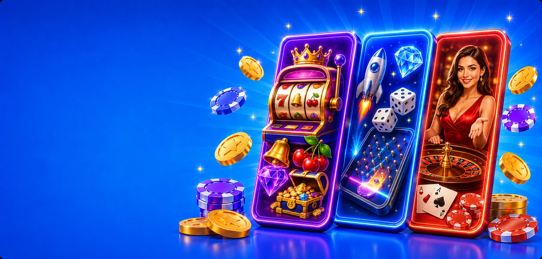 Категории игр LuckyBear