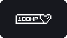 Логотип провайдера игр 100HP Gaming
