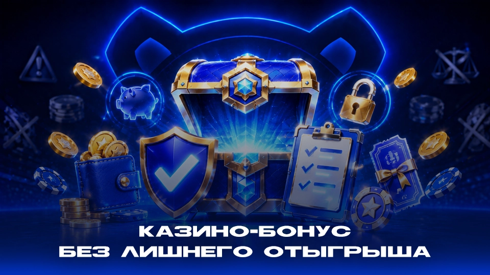 Как выбрать казино-бонус без лишних требований по отыгрышу