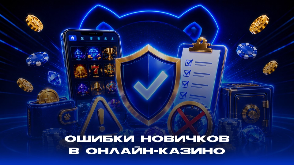 Ошибки новичков в онлайн-казино: что чаще всего мешает играть спокойно