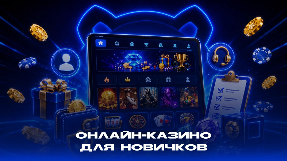 Онлайн-казино для новичков: какие функции сайта стоит изучить первыми